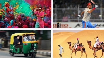 See what happened when the tennis star asked to Photoshop him with fine places of India