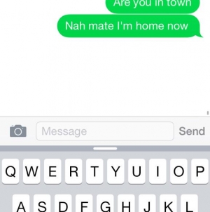 Man was so drunk that he replied his own text in mobile