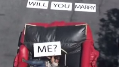 Man falls from roof while proposing his love for marriage