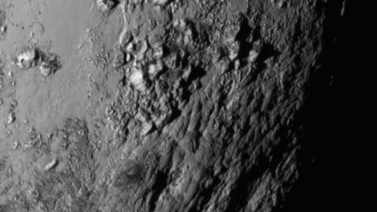 Conditions on Pluto: Incredibly hazy with flowing ice