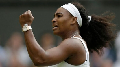 Serena Williams easily passes Maria Sharapova, will face Garbiñe Muguruza in