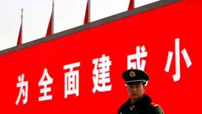 China insists it is not rattling its saber by holding military parade