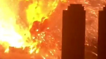 Firefighter Found Alive in Rubble of China Blast