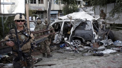 Kabul suicide bomb kills 12 including three US contractors