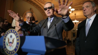 US Democratic Senate leader Reid backs Iran nuclear deal