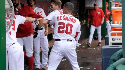Harper and Papelbon brawl in dugout — Breaking News