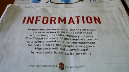 Hungary posts ads in Lebanese media warning off migrants