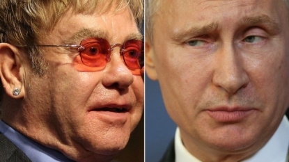 Kremlin denies Putin phoned Elton John
