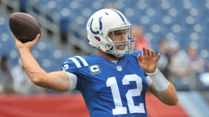 QB Luck limited, Colts remain optimistic