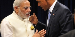 Naredra Modi meets Obama, Hollande , Cameron in New York