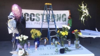Oregon gunman ‘spared one student and gave him package for authorities’