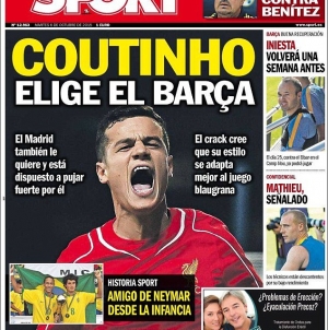 Liverpool star Coutinho will not be joining Arda Turan at Barcelona
