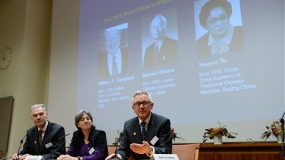 3 scientists share Nobel Prize for medicine for work on parasitic diseases